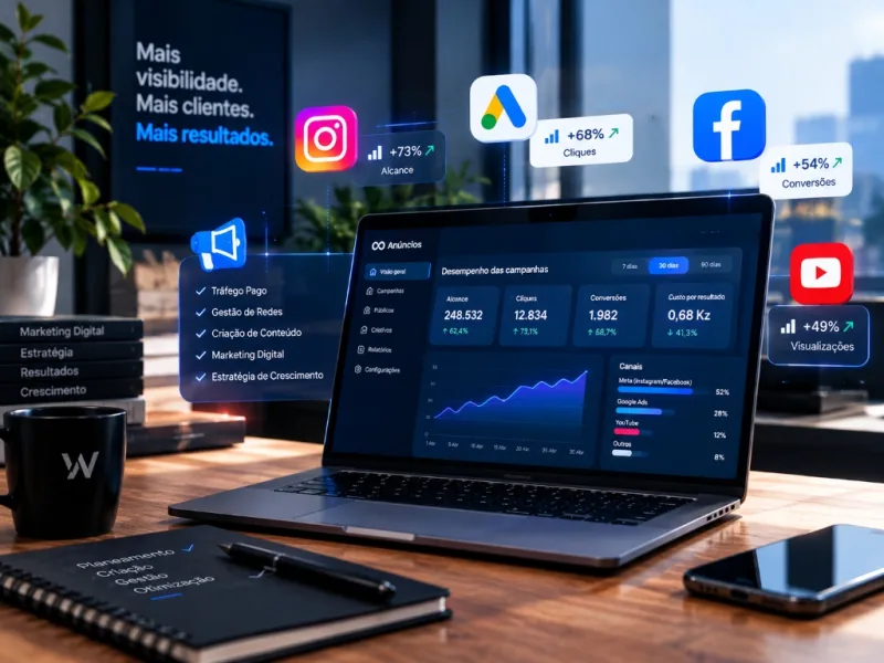 Tráfego Pago e Gestão de Redes Sociais