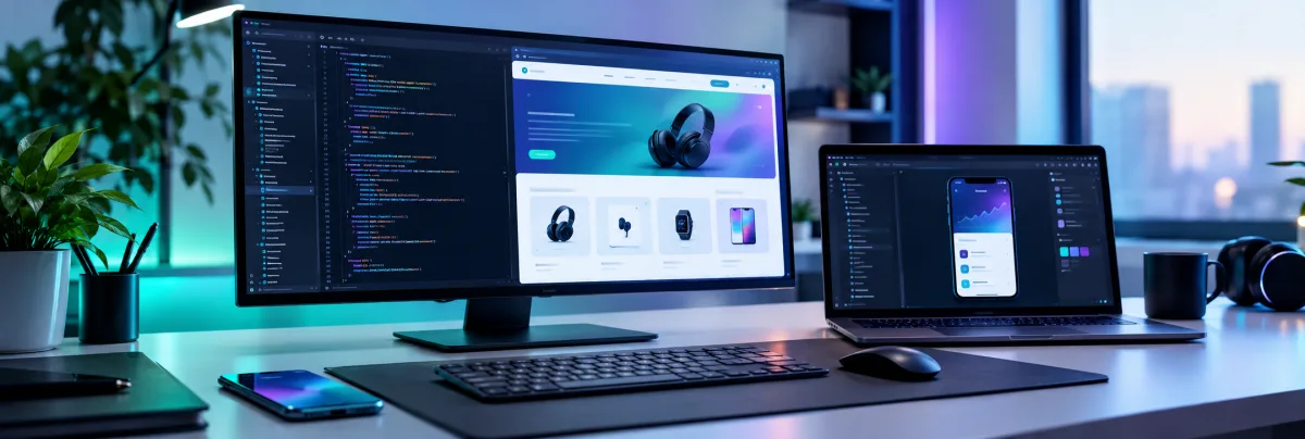 Desenvolvimento de plataformas web e lojas online Wenova